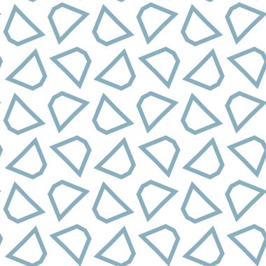 Geometrik süslemeli kusursuz desen. vektör illüstrasyonu