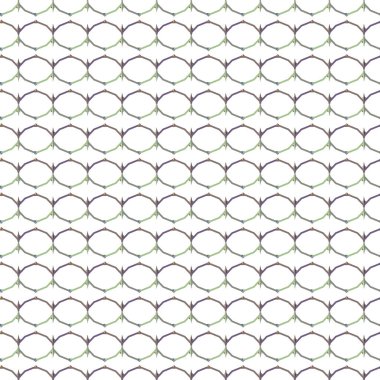 Geometrik süslemeli vektör deseni. Kusursuz tasarım dokusu 