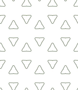 Geometrik süslemeli vektör deseni. Kusursuz tasarım dokusu 