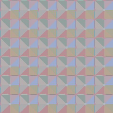 Geometrik süslemeli vektör deseni. Kusursuz tasarım dokusu 