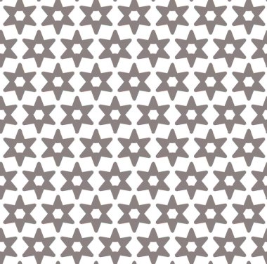 Geometrik süslemeli vektör deseni. Kusursuz tasarım dokusu 