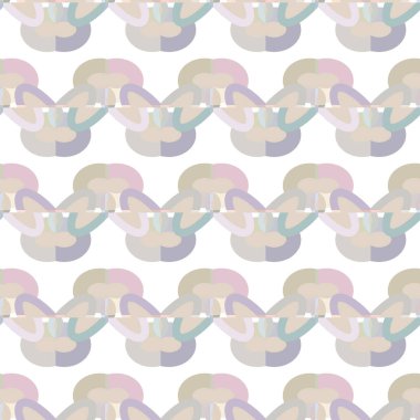 Geometrik süslemeli vektör deseni. Kusursuz tasarım dokusu