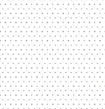 Geometrik süslemeli vektör deseni. Kusursuz tasarım dokusu