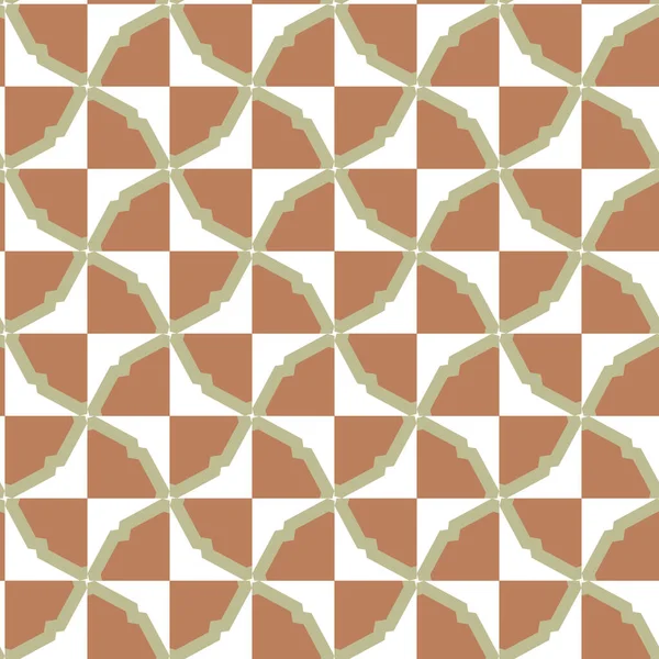 Patrón Vectorial Ornamental Geométrico Textura Diseño Sin Costuras — Vector de stock