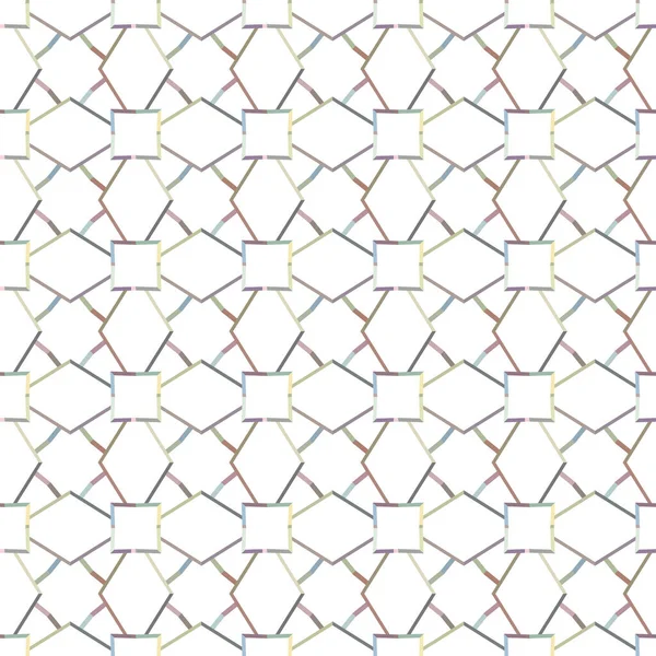 Geometriskt Dekorativt Vektormönster Sömlös Design Konsistens — Stock vektor