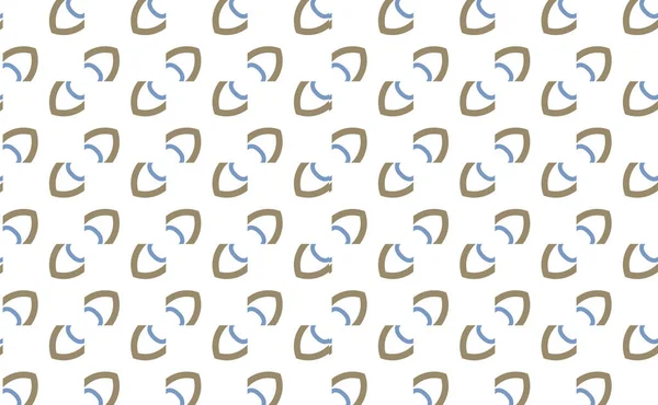 Geometrik süslemeli vektör deseni. Kusursuz tasarım dokusu