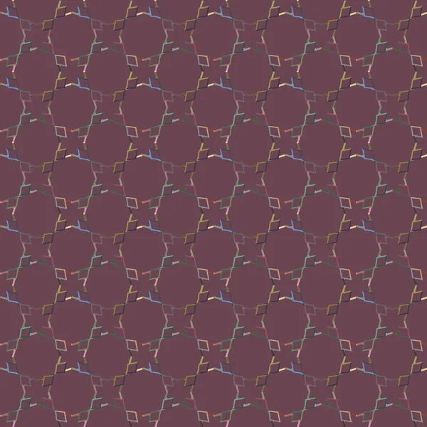 Modèle Vectoriel Ornemental Géométrique Texture Design Sans Couture — Image vectorielle