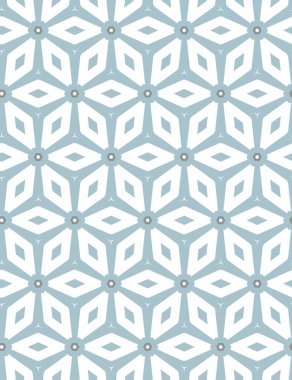 Geometrik süslemeli vektör deseni. Kusursuz tasarım dokusu 