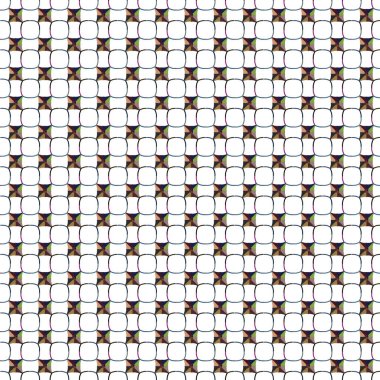 Geometrik süslemeli vektör deseni. Kusursuz tasarım dokusu 