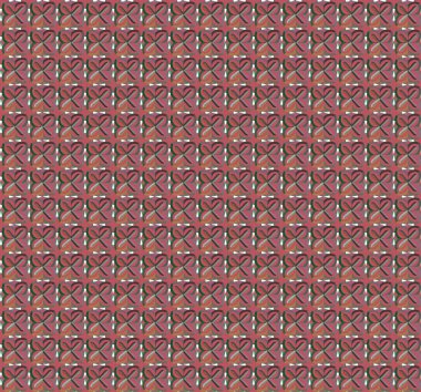 Geometrik süslemeli vektör deseni. Kusursuz tasarım dokusu 