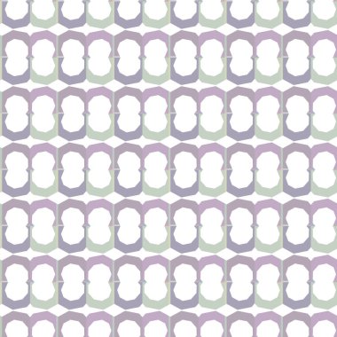 Geometrik süslemeli vektör deseni. Kusursuz tasarım dokusu 