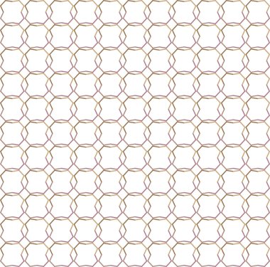 Geometrik süslemeli vektör deseni. Kusursuz tasarım dokusu 