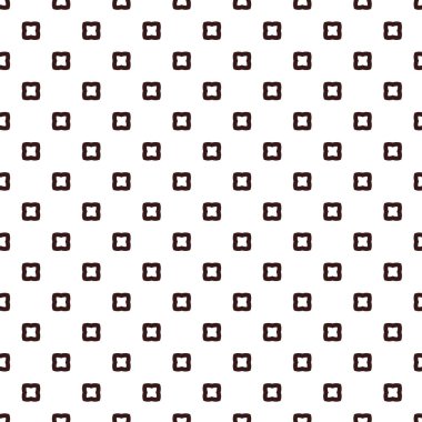 Geometrik süslemeli vektör deseni. Kusursuz tasarım dokusu 