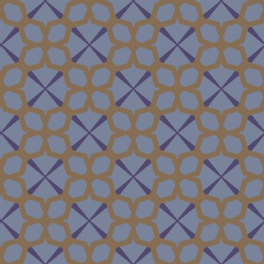 Geometrik süslemeli kusursuz desen. vektör illüstrasyonu