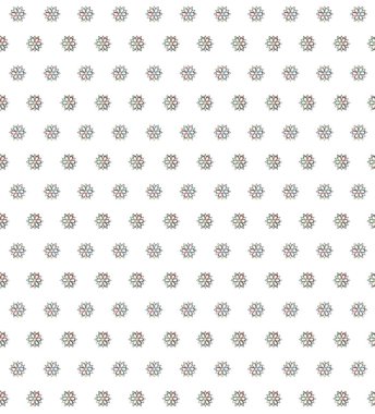 Geometrik süslemeli vektör deseni. Kusursuz tasarım dokusu 