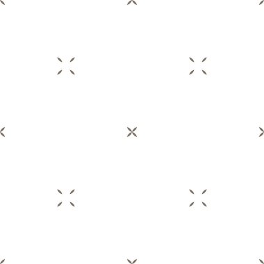 Geometrik süslemeli vektör deseni. Kusursuz tasarım dokusu 