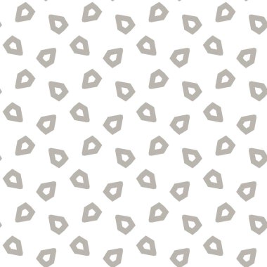 Geometrik süslemeli vektör deseni. Kusursuz tasarım dokusu 