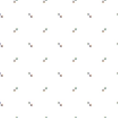 Geometrik süslemeli vektör deseni. Kusursuz tasarım dokusu 