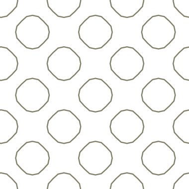 Geometrik süslemeli vektör deseni. Kusursuz tasarım dokusu 