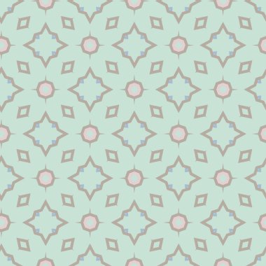 Soyut süs vektör deseni. Kusursuz tasarım dokusu