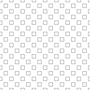 Geometrik süslemeli vektör deseni. Kusursuz tasarım dokusu