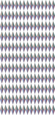 Geometrik süslemeli vektör deseni. Kusursuz tasarım dokusu