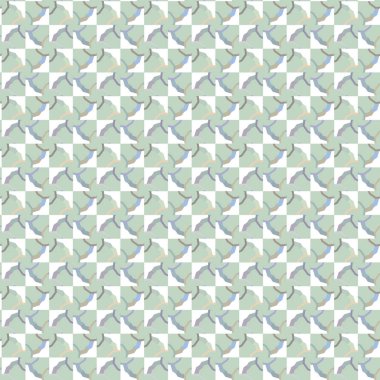 Geometrik süslemeli vektör deseni. Kusursuz tasarım dokusu 