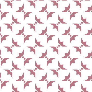 Geometrik süslemeli vektör deseni. Kusursuz tasarım dokusu