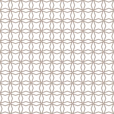 Geometrik süslemeli vektör deseni. Kusursuz tasarım dokusu