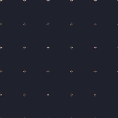 Geometrik süslemeli vektör deseni. Kusursuz tasarım dokusu 