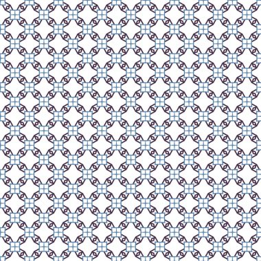 Soyut geometrik şekilli kusursuz desen