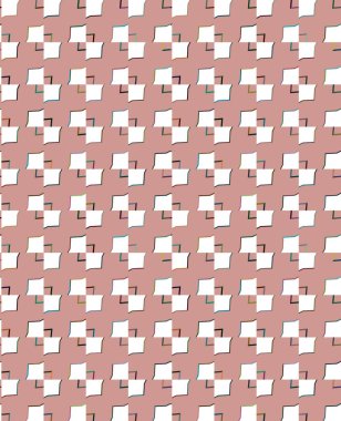 Soyut süs vektör deseni. Kusursuz tasarım dokusu