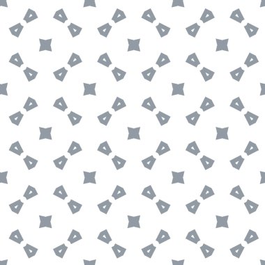 Geometrik süslemeli vektör deseni. Kusursuz tasarım dokusu 