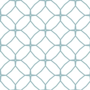 Geometrik süslemeli vektör deseni. Kusursuz tasarım dokusu 