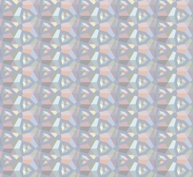 Geometrik süslemeli vektör deseni. Kusursuz tasarım dokusu 