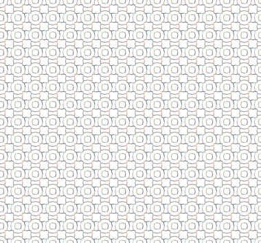 Geometrik süslemeli vektör deseni. Kusursuz tasarım dokusu