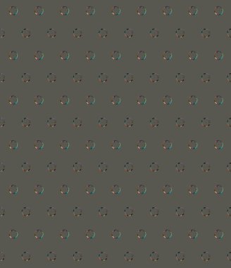 Geometrik süslemeli vektör deseni. Kusursuz tasarım dokusu 