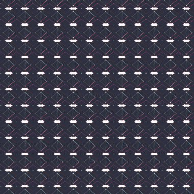 Soyut geometrik şekilli kusursuz desen