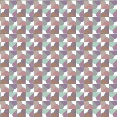 Geometrik süslemeli vektör deseni. Kusursuz tasarım dokusu