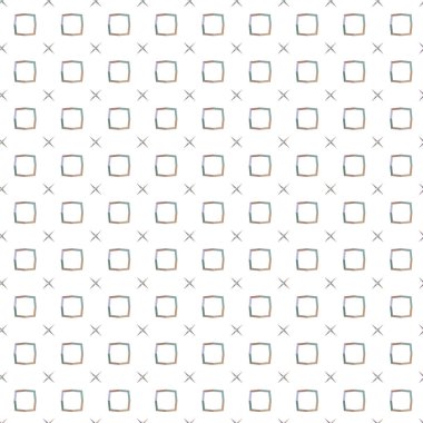 Geometrik süslemeli vektör deseni. Kusursuz tasarım dokusu 