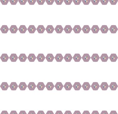 Geometrik süslemeli vektör deseni. Kusursuz tasarım dokusu 