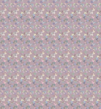 Geometrik süslemeli vektör deseni. Kusursuz tasarım dokusu 