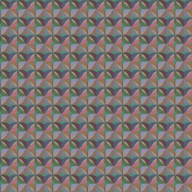 Geometrik süslemeli vektör deseni. Kusursuz tasarım dokusu 
