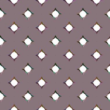 Soyut geometrik şekilli kusursuz desen