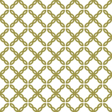 Geometrik süslemeli vektör deseni. Kusursuz tasarım dokusu 