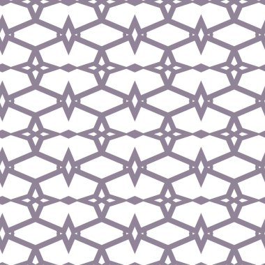 Geometrik süslemeli vektör deseni. Kusursuz tasarım dokusu 