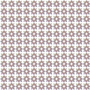Geometrik süslemeli vektör deseni. Kusursuz tasarım dokusu 