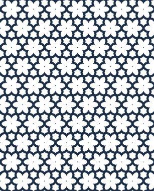 Geometrik süslemeli vektör deseni. Kusursuz tasarım dokusu 