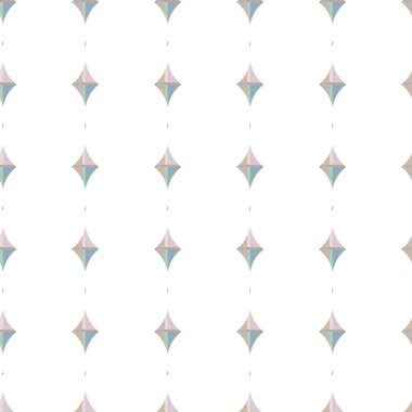 Geometrik süslemeli vektör deseni. Kusursuz tasarım dokusu 