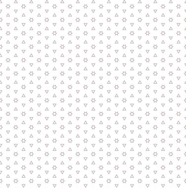 Geometrik süslemeli vektör deseni. Kusursuz tasarım dokusu 